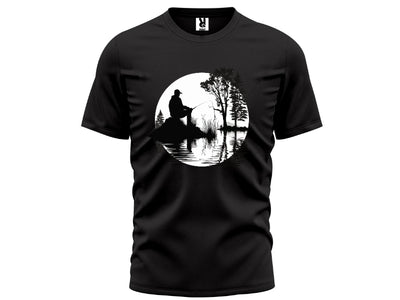 Тениска Black and White Silhouette - Магазин ГотинкоТениска Black and White SilhouetteМъжки тенискиМагазин Готинко