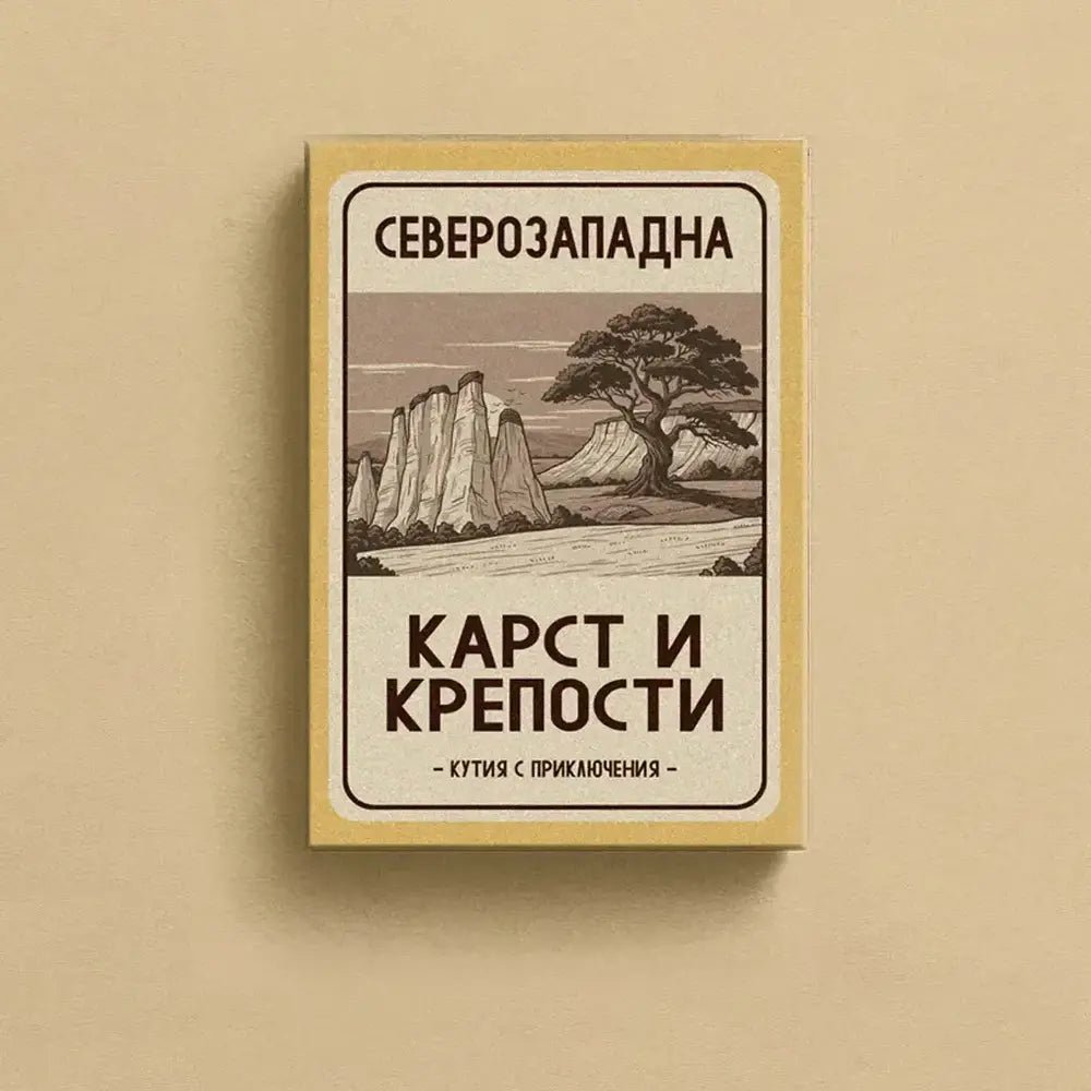 Скреч карти 30 непознати места в България - Северозападна - Магазин Готинко