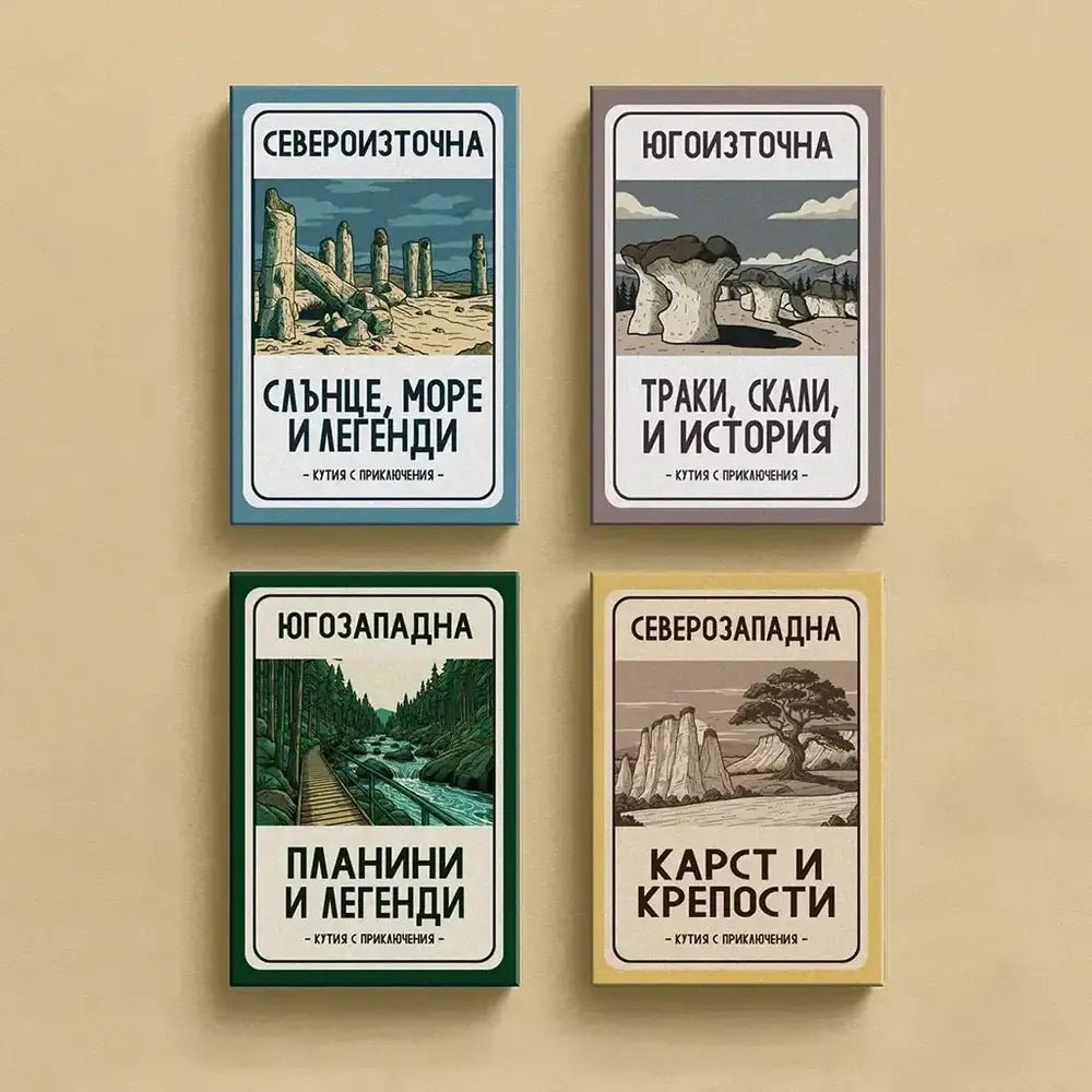 Скреч карти 30 непознати места в България - Югозападна - Магазин Готинко
