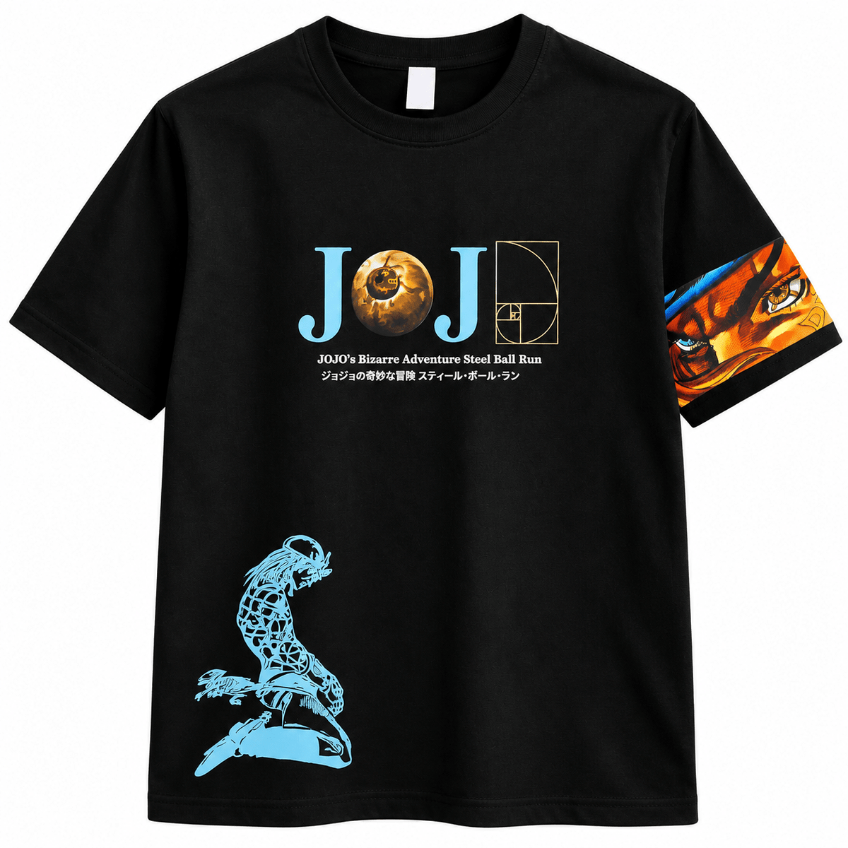 Тениска Jojo's Bizzare Adventure SBR - Магазин ГотинкоТениска Jojo's Bizzare Adventure SBRМъжки тенискиМагазин Готинко