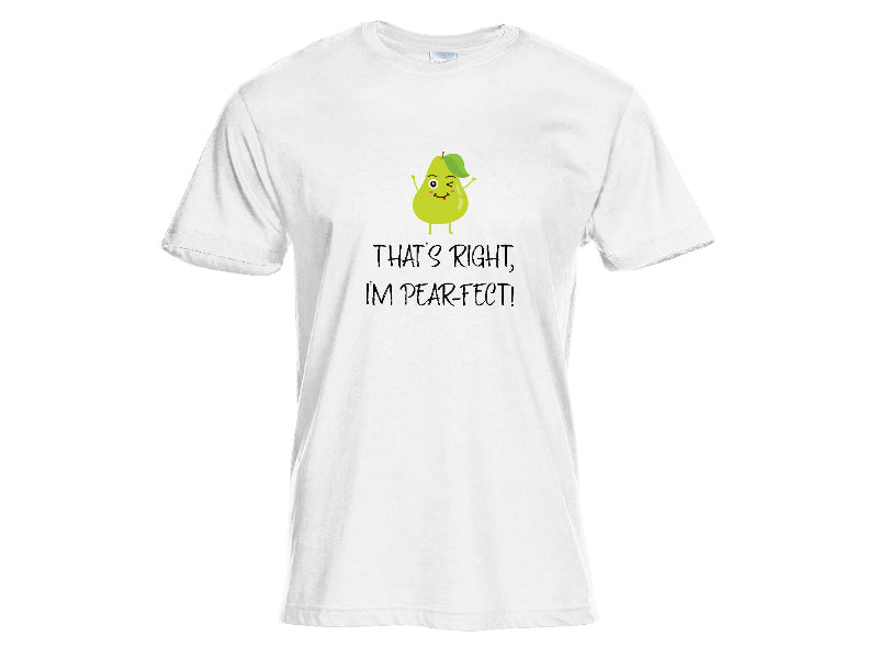 Тениска Pear - fect - Магазин ГотинкоТениска Pear - fectМъжки тенискиМагазин Готинко