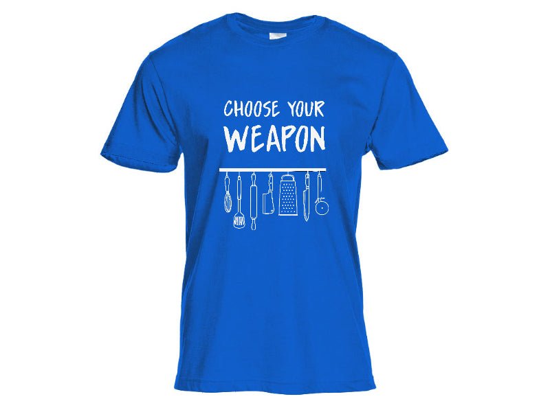 Тениска Choose Your Weapon - Магазин ГотинкоТениска Choose Your WeaponМъжки тенискиМагазин Готинко
