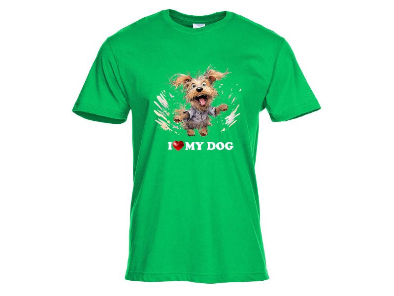 Тениска I love my dog - Магазин ГотинкоТениска I love my dogМъжки тенискиМагазин Готинко