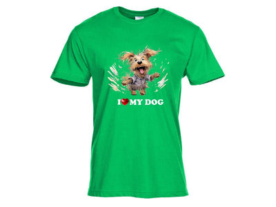 Тениска I love my dog - Магазин ГотинкоТениска I love my dogМъжки тенискиМагазин Готинко
