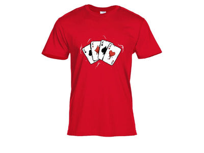 Тениска Ace cards - Магазин ГотинкоТениска Ace cardsМъжки тенискиМагазин Готинко