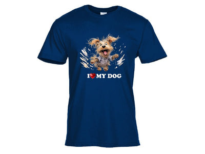 Тениска I love my dog - Магазин ГотинкоТениска I love my dogМъжки тенискиМагазин Готинко