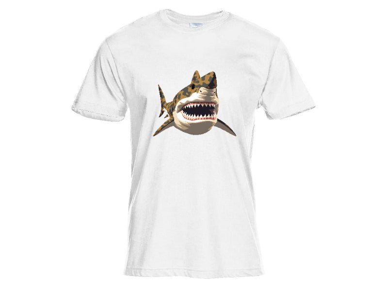 Тениска Camouflage Shark - Магазин ГотинкоТениска Camouflage SharkМъжки тенискиМагазин Готинко