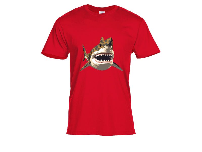 Тениска Camouflage Shark - Магазин ГотинкоТениска Camouflage SharkМъжки тенискиМагазин Готинко
