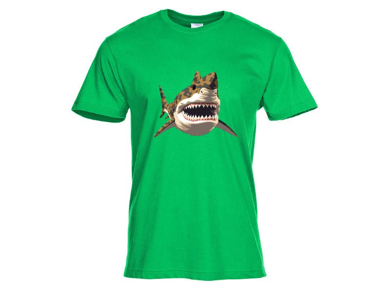 Тениска Camouflage Shark - Магазин ГотинкоТениска Camouflage SharkМъжки тенискиМагазин Готинко