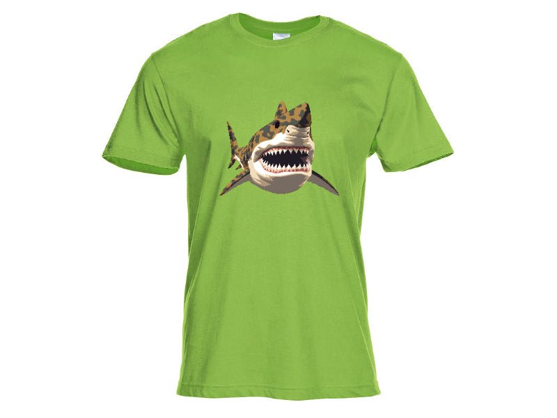 Тениска Camouflage Shark - Магазин ГотинкоТениска Camouflage SharkМъжки тенискиМагазин Готинко